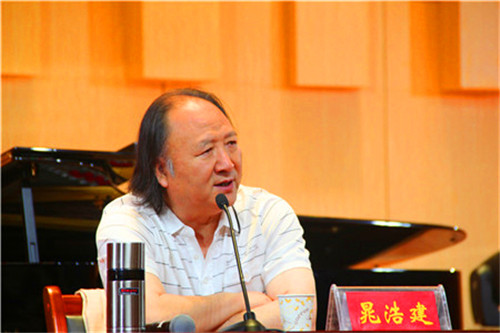 2016060208584488.jpg 解放军艺术学院晁浩建教授应邀来永利官网讲学